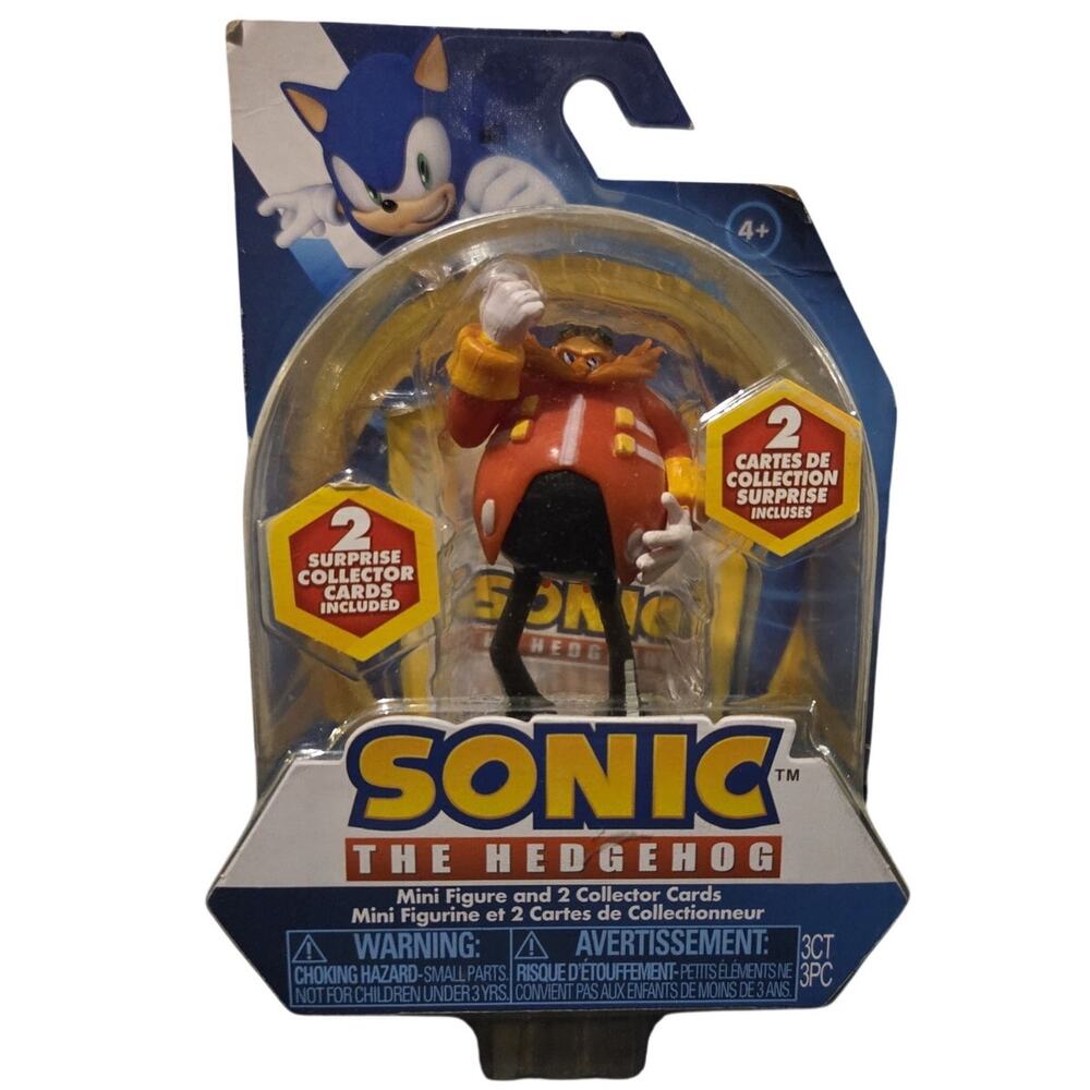 Sonic the Hedgehog Dr. Eggman 2.5" Mini Figure - New